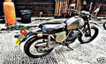 can am enduro motorbike A4 Photo Print