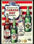 canada dry drinks advert 1949 Advert A4 Photo Print