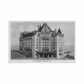 canada edmonton ab the macdonald hotel Vintage A4 Photo Print