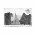 canada fredericton nb christ s church cathedral Vintage A4 Photo Print