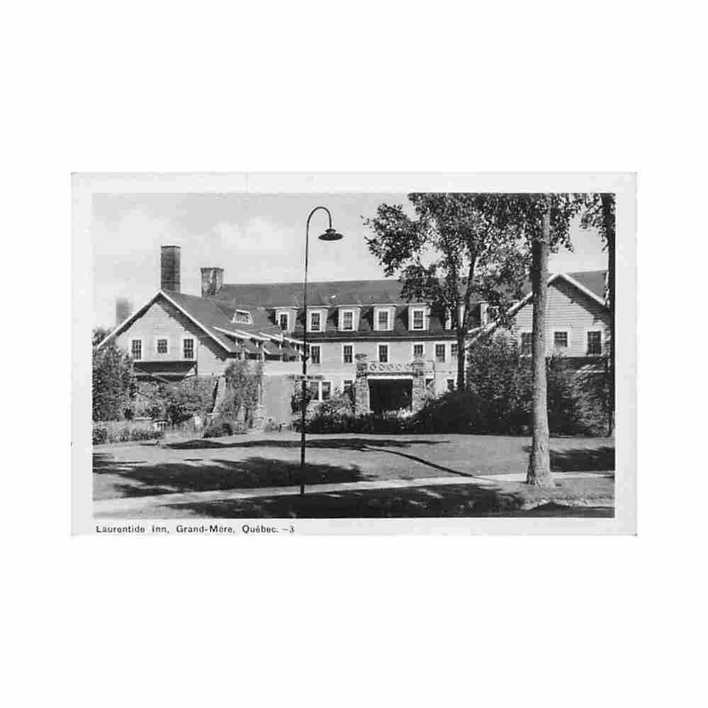 canada grand mere qc laurentide inn edpe co Vintage A4 Photo Print