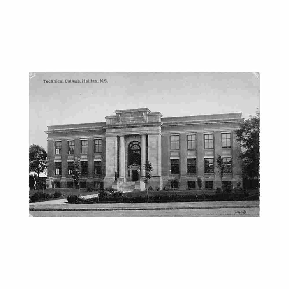 canada halifax ns technical college Vintage A4 Photo Print