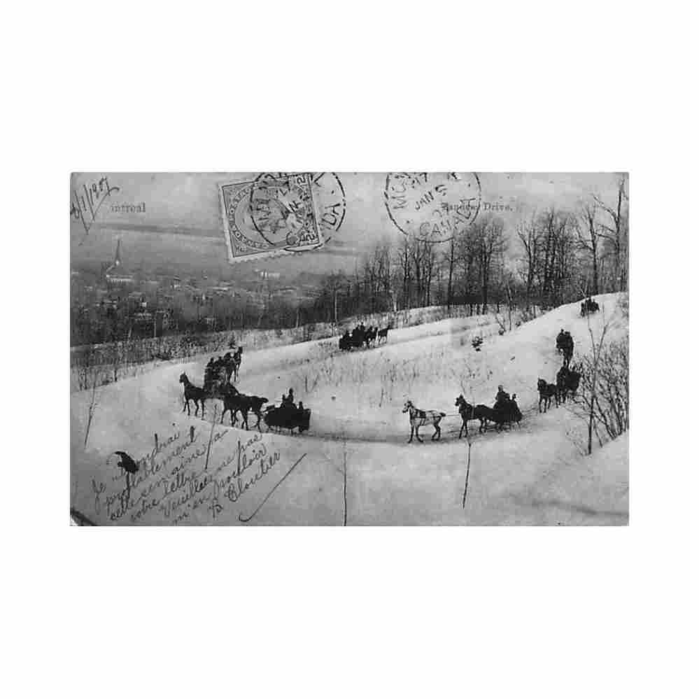 canada montreal tandem drive ed montreal import co 290 Vintage A4 Photo Print