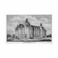canada ottawa on chateau laurier Vintage A4 Photo Print