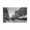 canada ottawa on sparks st tram 21 Vintage A4 Photo Print