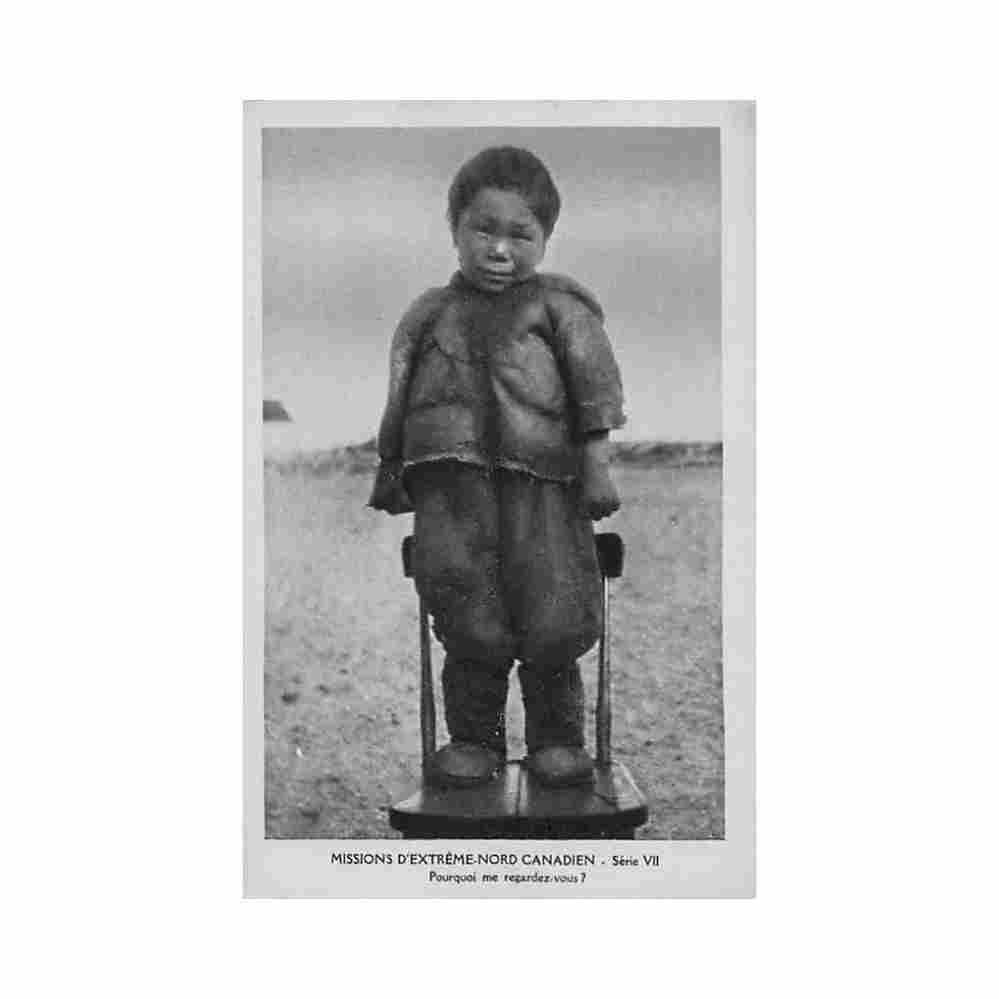canada pourquoi me regardez vous ed missionnaires oblats de marie immaculee serie vi Vintage A4 Photo Print