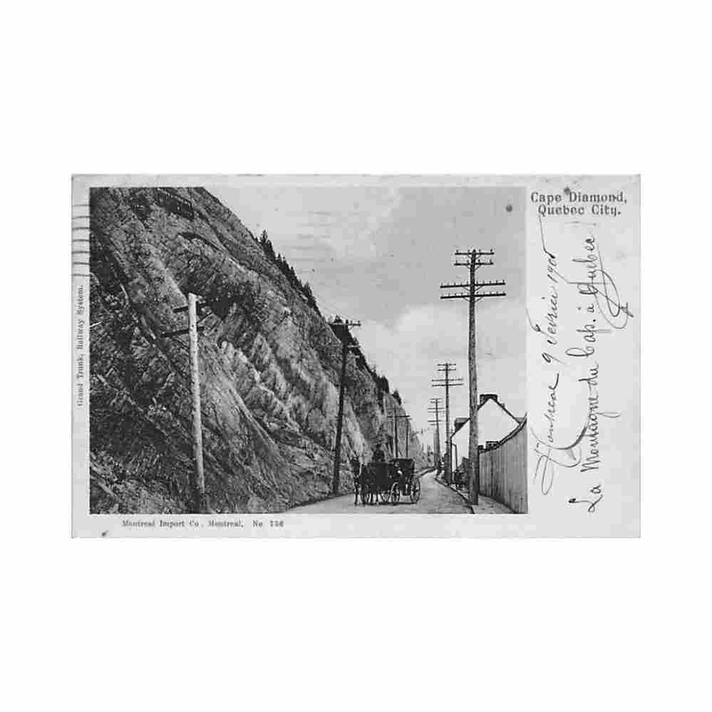 canada quebec cape diamond ed montreal import co 756 Vintage A4 Photo Print