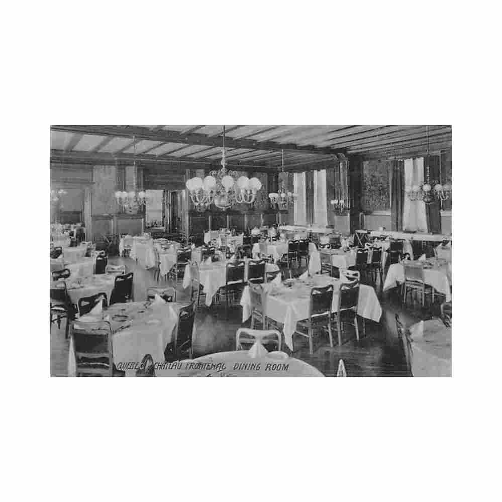 canada quebec chateau frontenac dining room ed inconnu 47 Vintage A4 Photo Print
