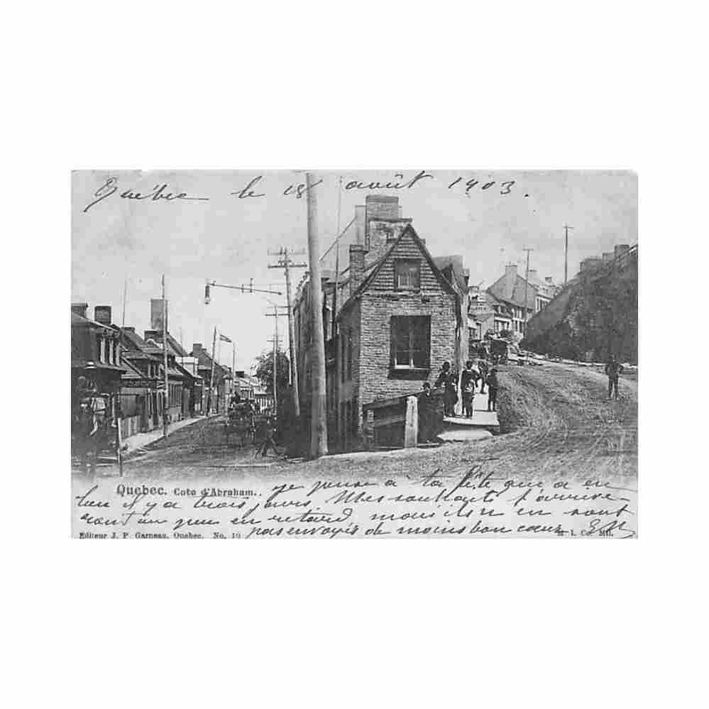 canada quebec cote d abraham edj p garneau 10 Vintage A4 Photo Print