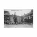 canada quebec grand seminaire le jardin Vintage A4 Photo Print