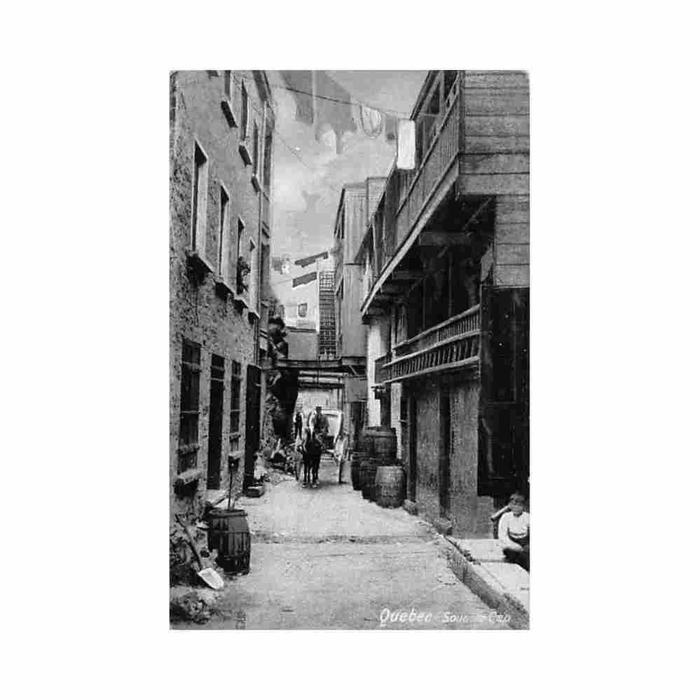 canada quebec sous le cap ed raphael tuck sons 1007 Vintage A4 Photo Print