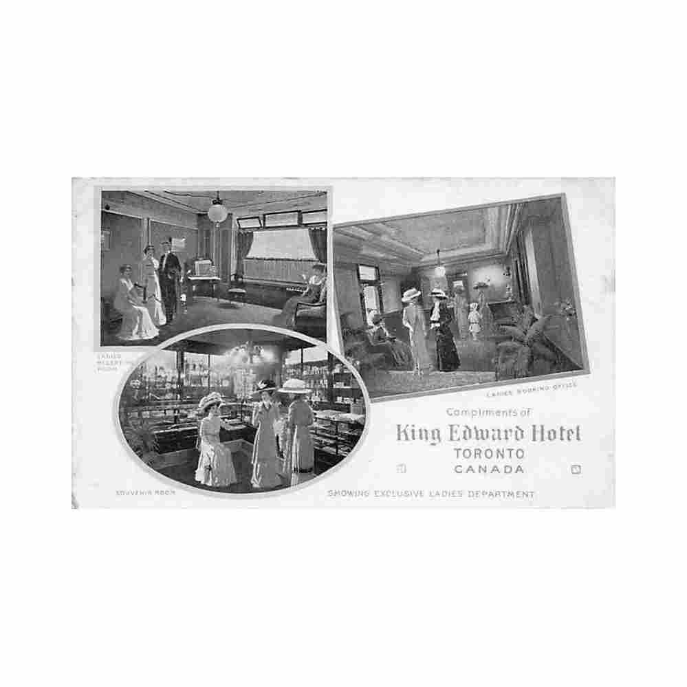 canada toronto on king edward hotel Vintage A4 Photo Print