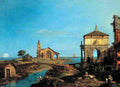 canal Island in the Lagoon Art A4 Photo Print