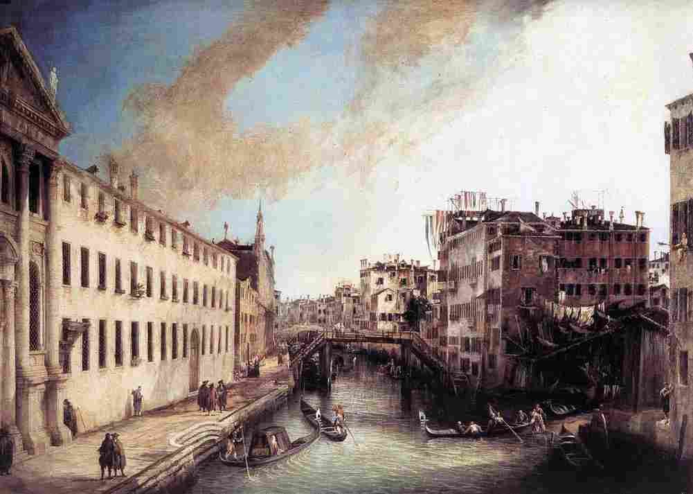 canal Rio dei Mendicanti Art A4 Photo Print
