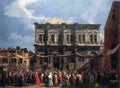 canal The Doge Visiting San Rocco Art A4 Photo Print