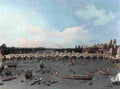 canal Westminster Bridge Art A4 Photo Print