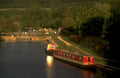 canal boat lock 1980s 1990s A4 Photo Print