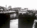 canal lock crane1980s 1990s A4 Photo Print
