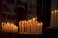 candles church stone 1980s 1990s A4 Photo Print