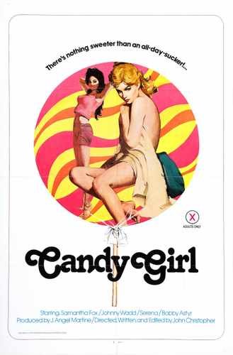 candy girl  01 film star poster A4 Photo Print