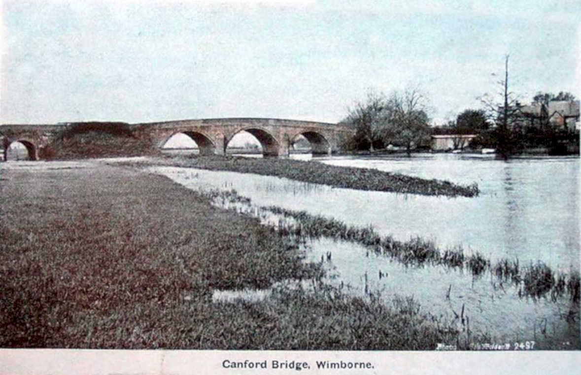 canford bridge wimborneVintage 1880s 1900s A4 Photo Print