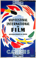 cannes 1955 Advert A4 Photo Print