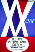 cannes 1967 Advert A4 Photo Print