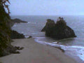 cannon beach haystack 21980s 1990s A4 Photo Print