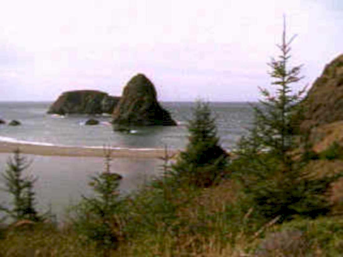 cannon beach twin 11980s 1990s A4 Photo Print