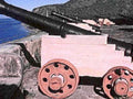 cannon cart coast1980s 1990s A4 Photo Print
