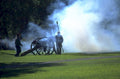 cannon firing reenactment 1980s 1990s A4 Photo Print