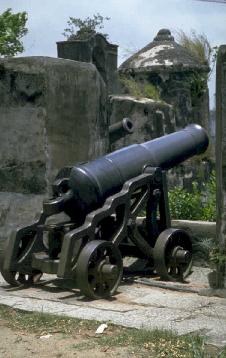 cannon fort stone 1980s 1990s A4 Photo Print