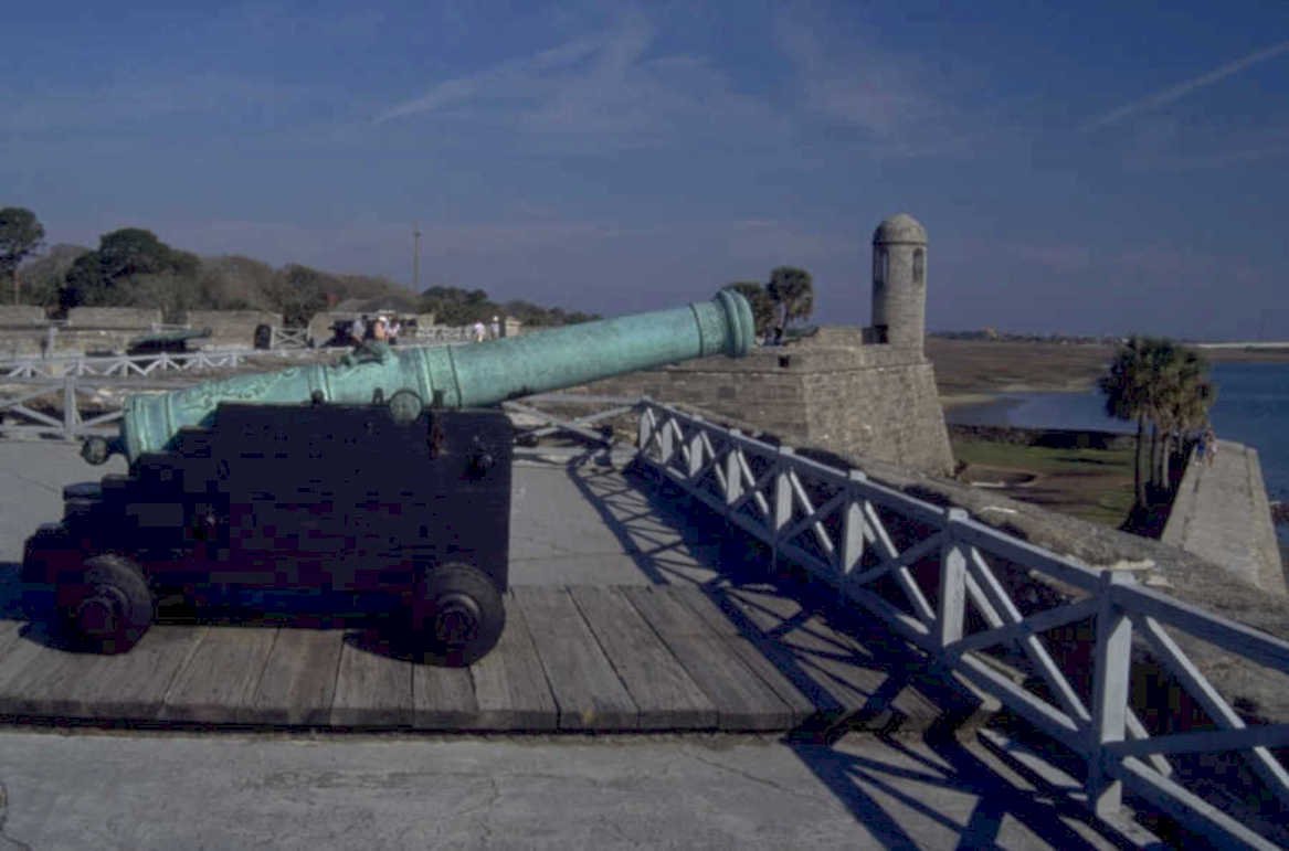 cannon fort wall 1980s 1990s A4 Photo Print