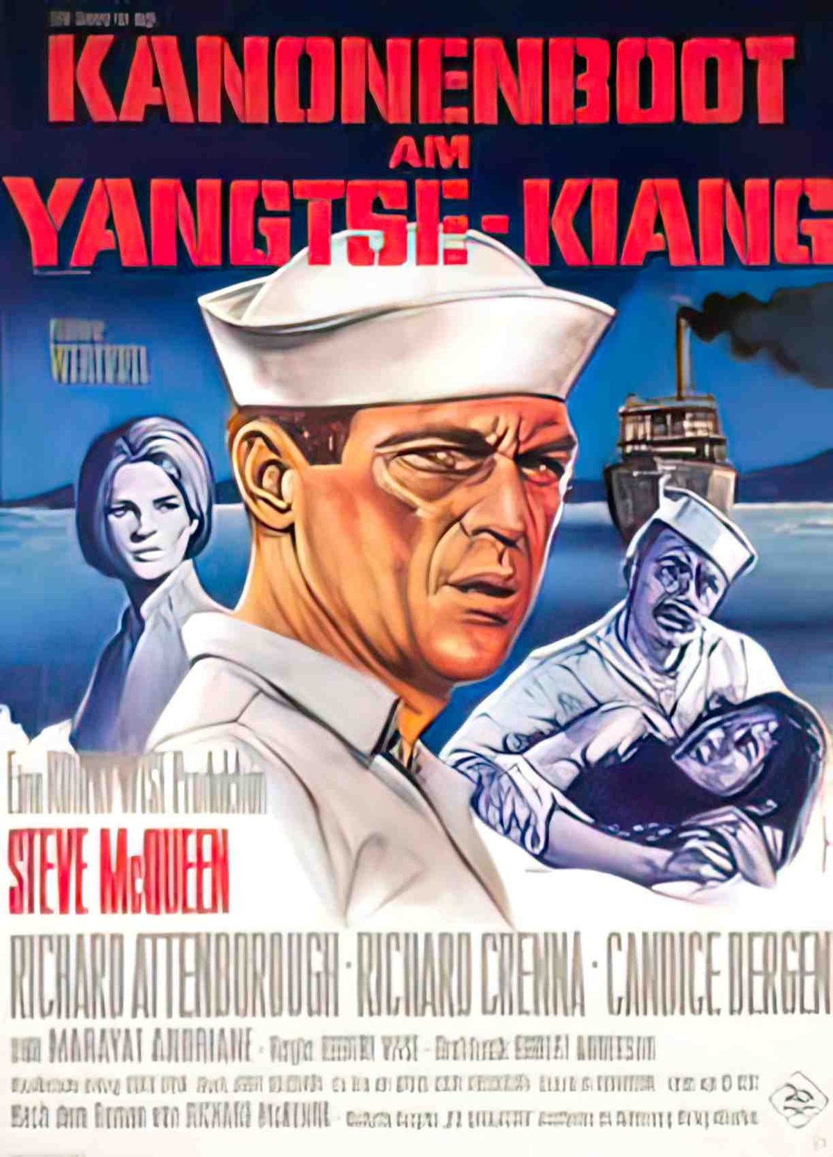 cannoniere yang tse german B Advert A4 Photo Print