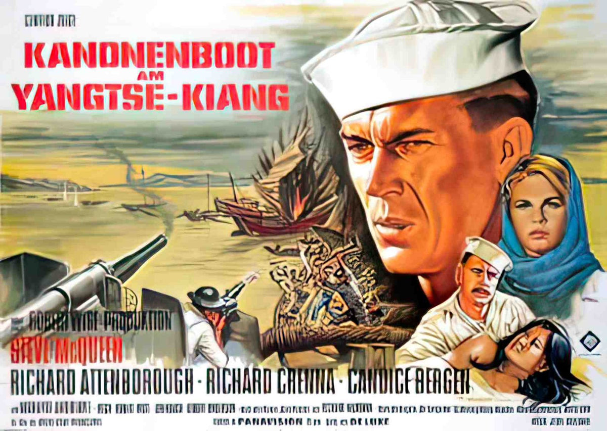 cannoniere yang tse german H Advert A4 Photo Print