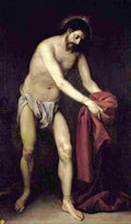 cano alonso christ gathering his robes Art A4 Photo Print