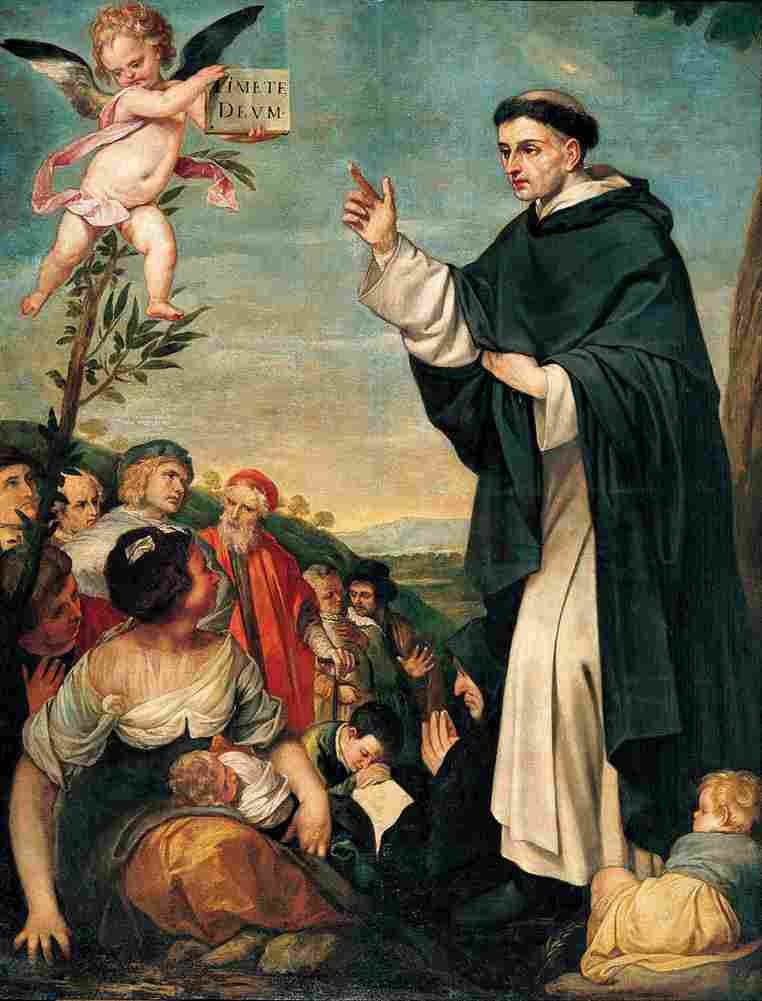 cano alonso saint vincent ferrer preaching Art A4 Photo Print