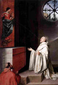 cano alonso the vision of st bernard Art A4 Photo Print