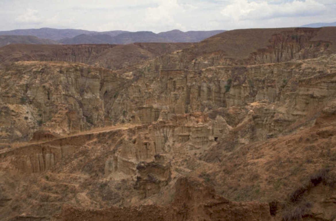 canyon sandstone ridge 1980s 1990s A4 Photo Print