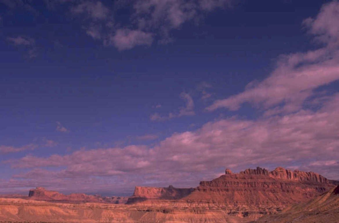 canyonlands sunset redrock 1980s 1990s A4 Photo Print