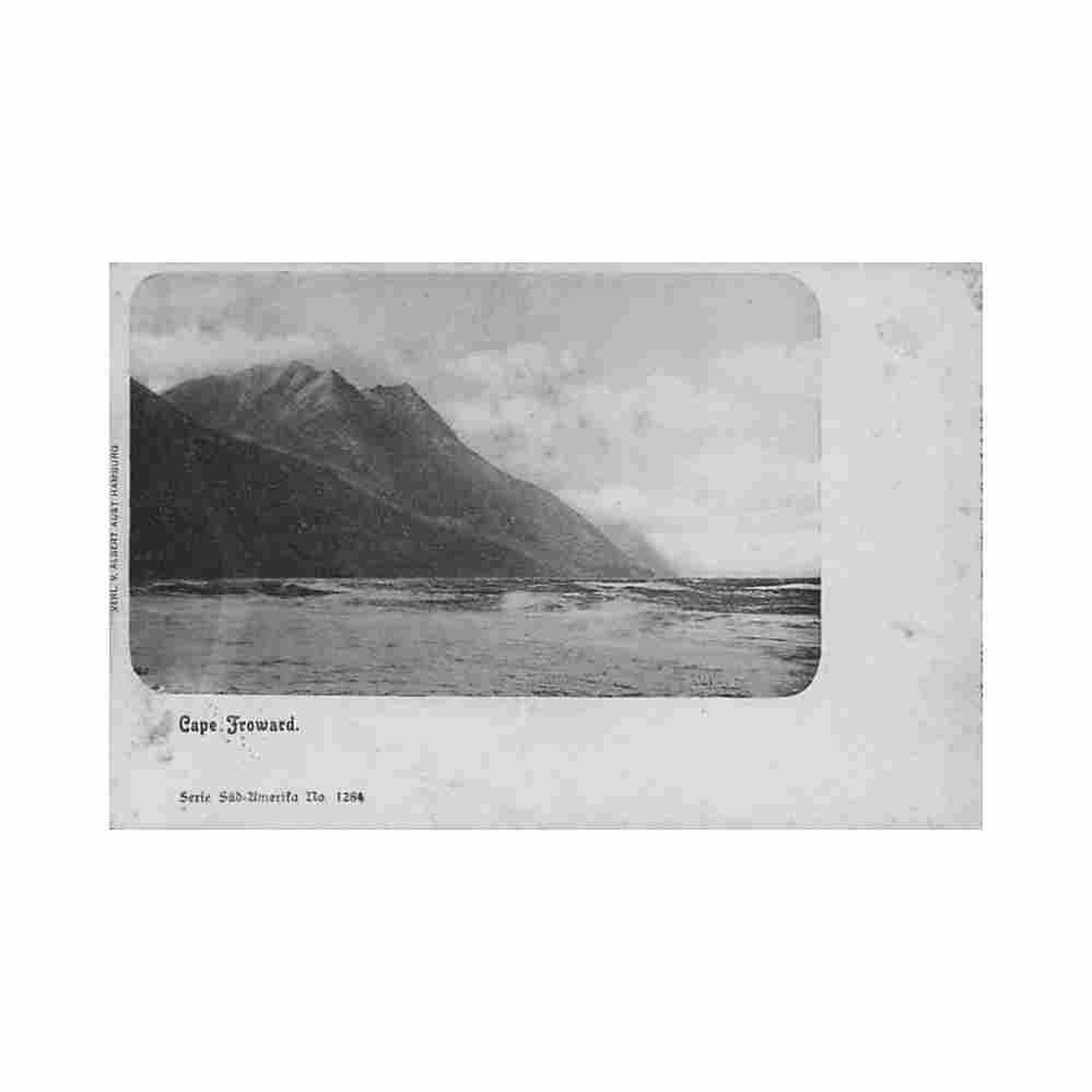 cape froward estrecho de magallanes ed albert aust Vintage A4 Photo Print