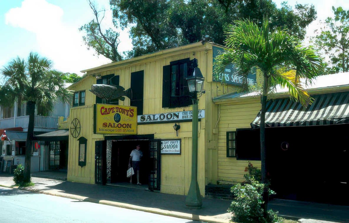 cape tavern saloon Vintage A4 Photo Print