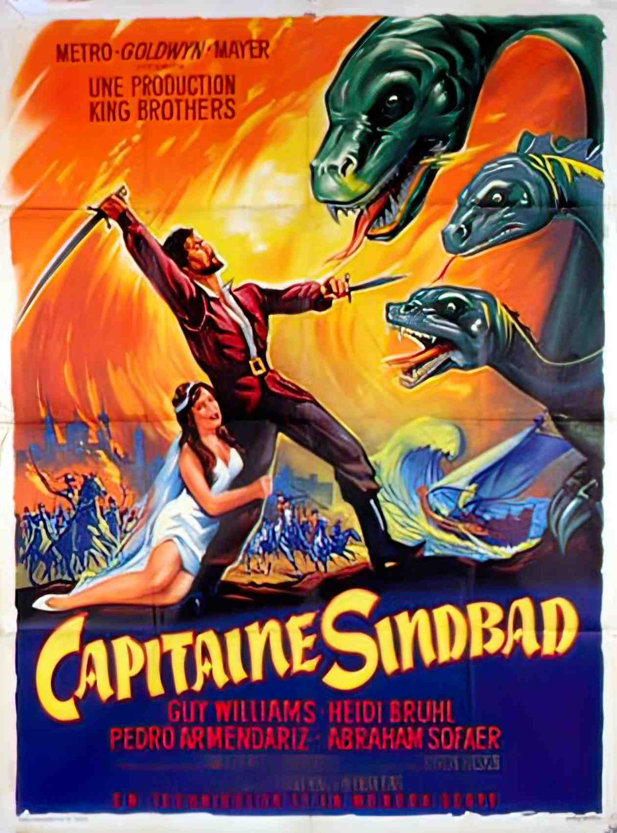 capitaine sinbad Advert A4 Photo Print