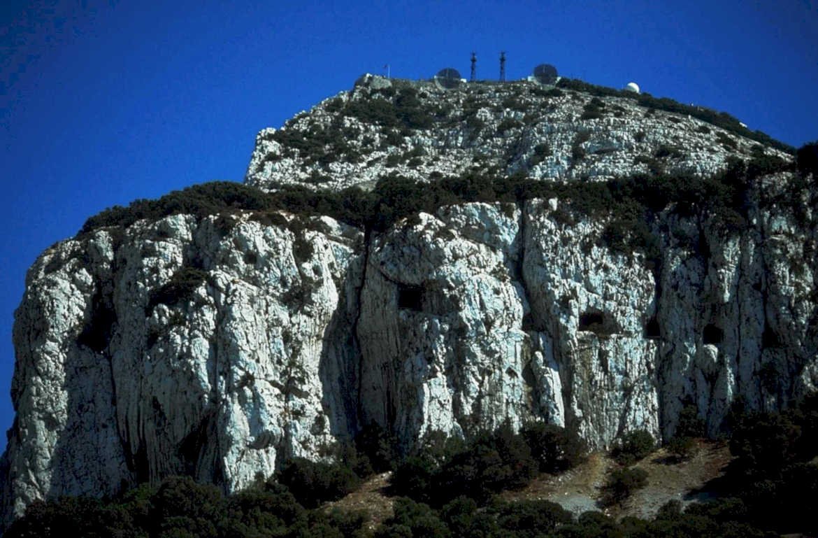 capitello mountain radar1980s 1990s A4 Photo Print