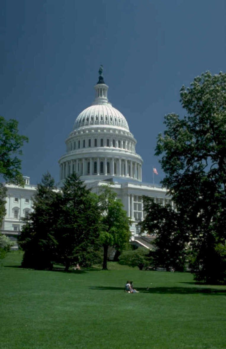 capitol building dc 2 1980s 1990s A4 Photo Print
