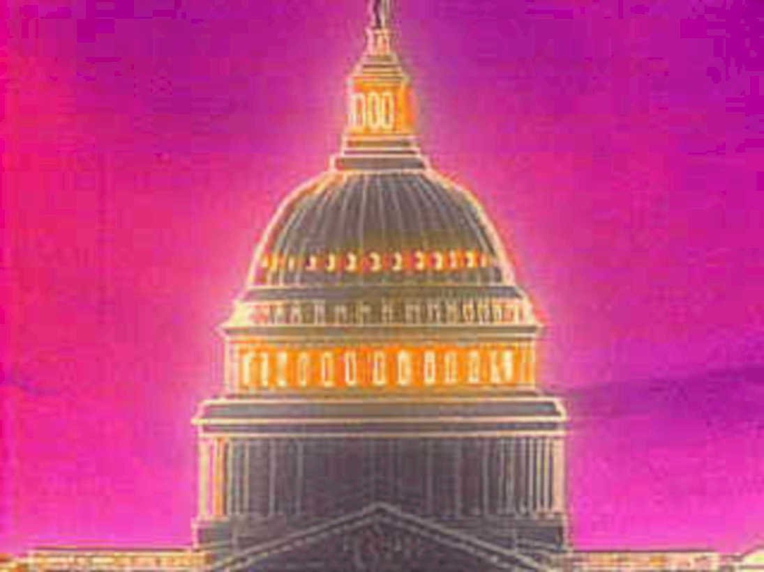 capitol building dome1980s 1990s A4 Photo Print