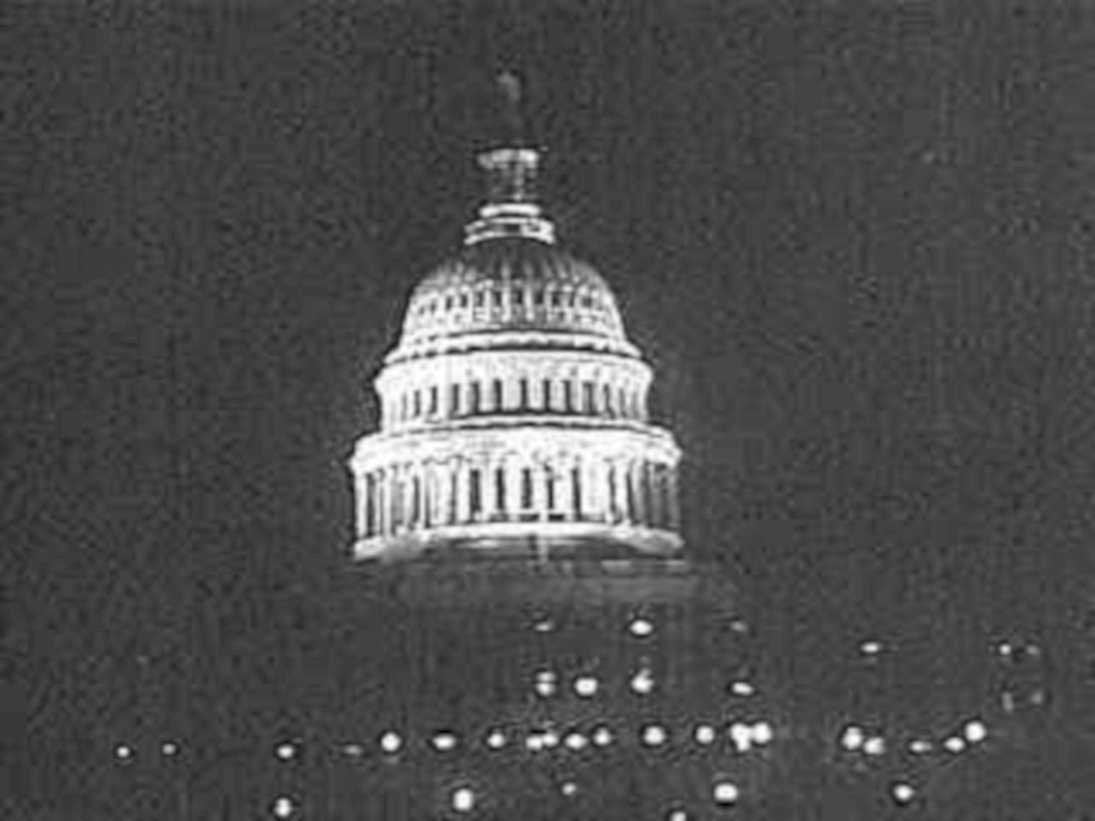 capitol fireworks night1980s 1990s A4 Photo Print