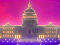 capitol gradient building1980s 1990s A4 Photo Print