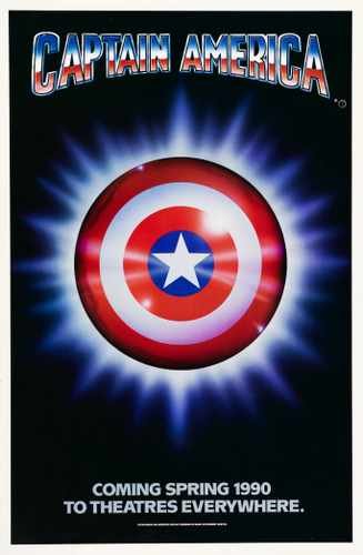 captain america  01 film star poster A4 Photo Print