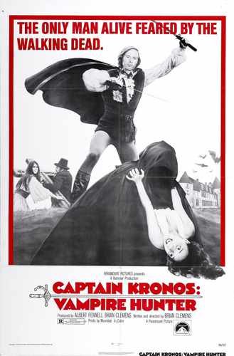 captain kronos  01 film star poster A4 Photo Print